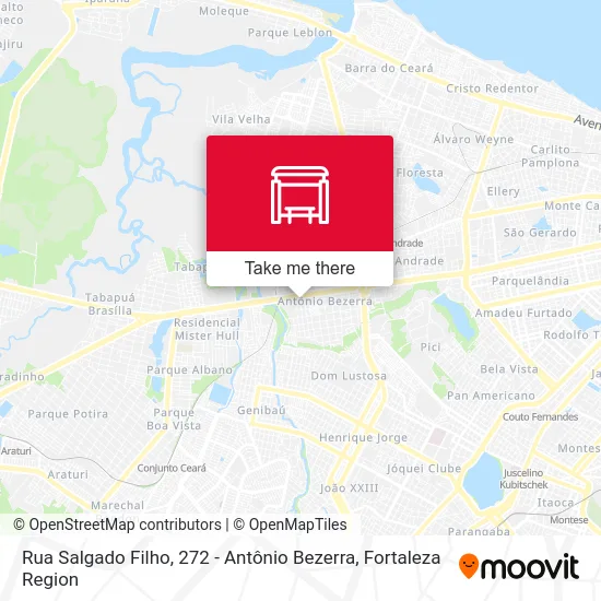 Rua Salgado Filho, 272 - Antônio Bezerra map