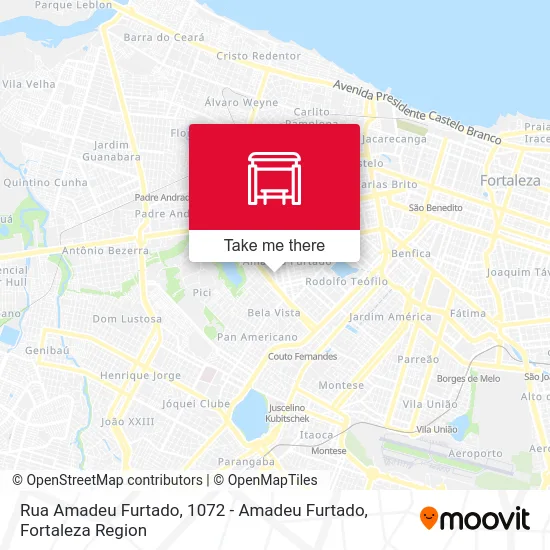 Rua Amadeu Furtado, 1072 - Amadeu Furtado map