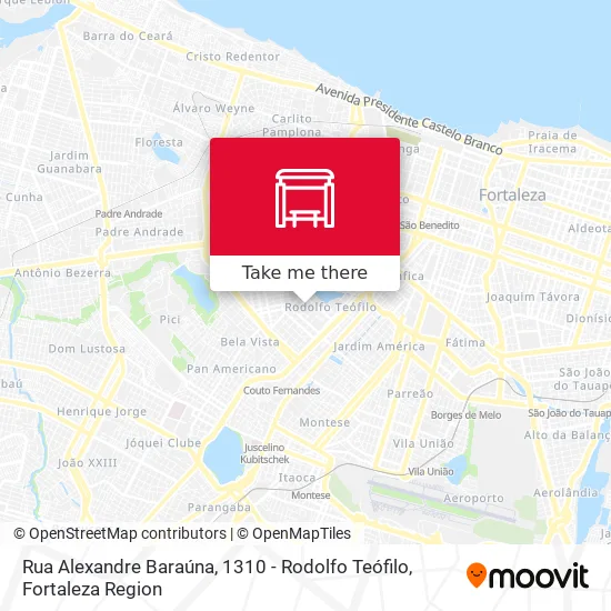Rua Alexandre Baraúna, 1310 - Rodolfo Teófilo map