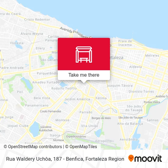 Rua Waldery Uchôa, 187 - Benfica map