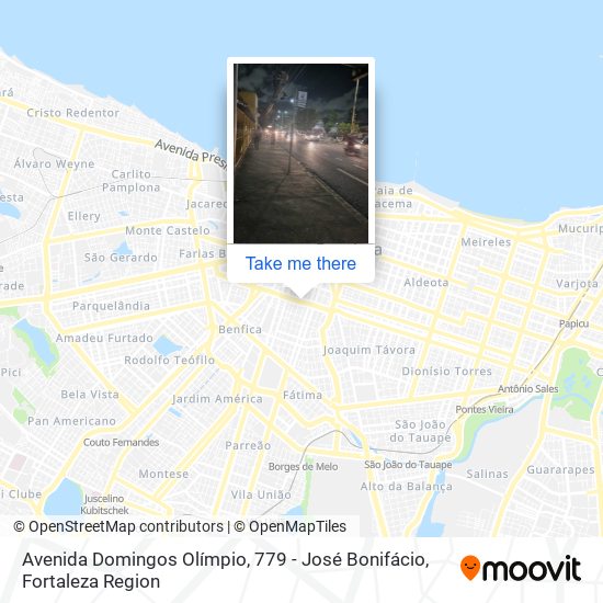 Avenida Domingos Olímpio, 779 - José Bonifácio map