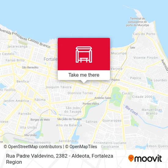 Rua Padre Valdevino, 2382 - Aldeota map