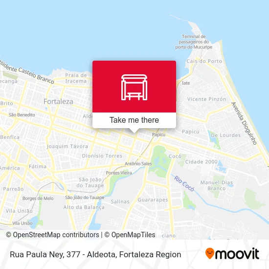 Rua Paula Ney, 377 - Aldeota map