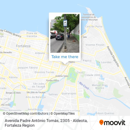 Avenida Padre Antônio Tomás, 2305 - Aldeota map