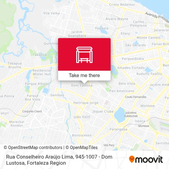 Rua Conselheiro Araújo Lima, 945-1007 - Dom Lustosa map