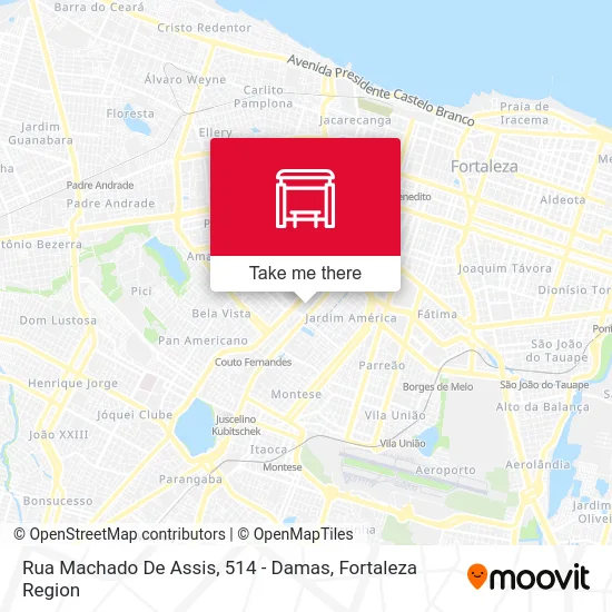 Rua Machado De Assis, 514 - Damas map