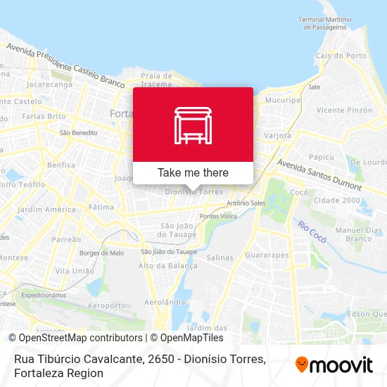 Rua Tibúrcio Cavalcante, 2650 - Dionísio Torres map