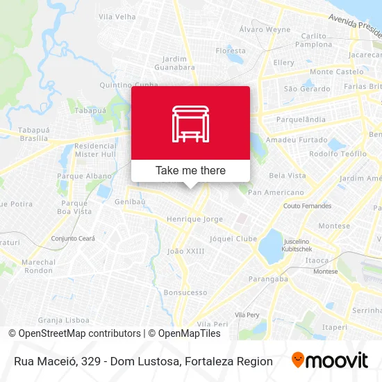 Rua Maceió, 329 - Dom Lustosa map