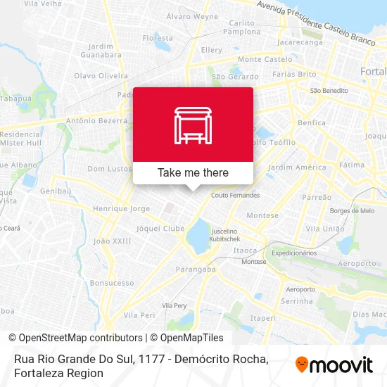 Rua Rio Grande Do Sul, 1177 - Demócrito Rocha map