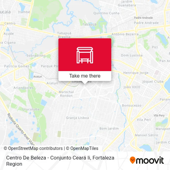 Centro De Beleza - Conjunto Ceará Ii map