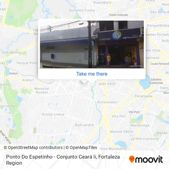 Ponto Do Espetinho - Conjunto Ceará Ii map