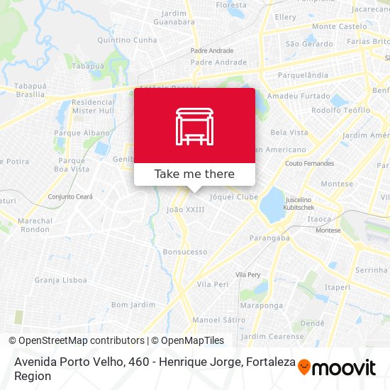 Mapa Avenida Porto Velho, 460 - Henrique Jorge