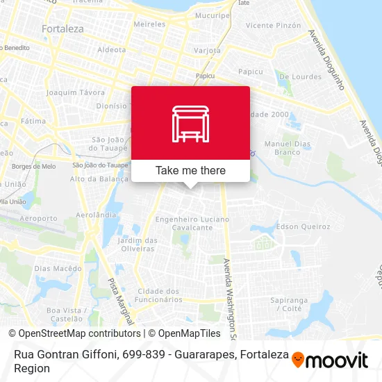 Rua Gontran Giffoni, 699-839 - Guararapes map