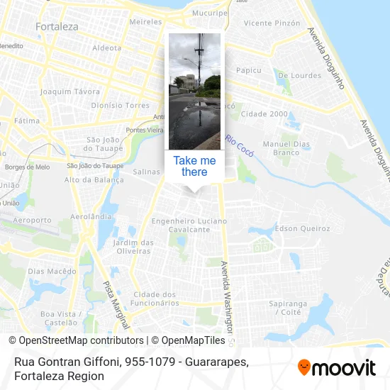 Rua Gontran Giffoni, 955-1079 - Guararapes map