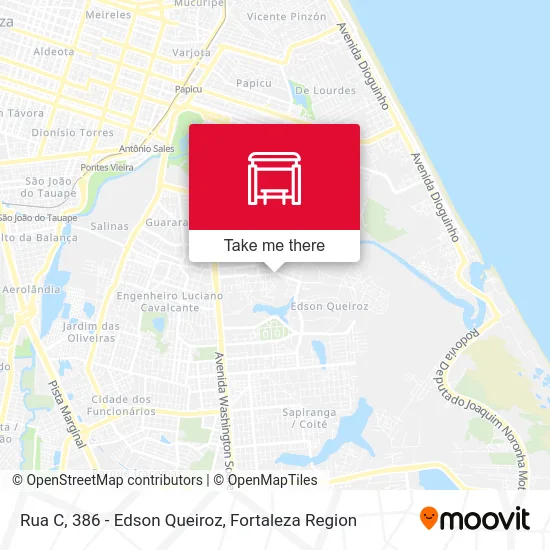 Rua C, 386 - Edson Queiroz map