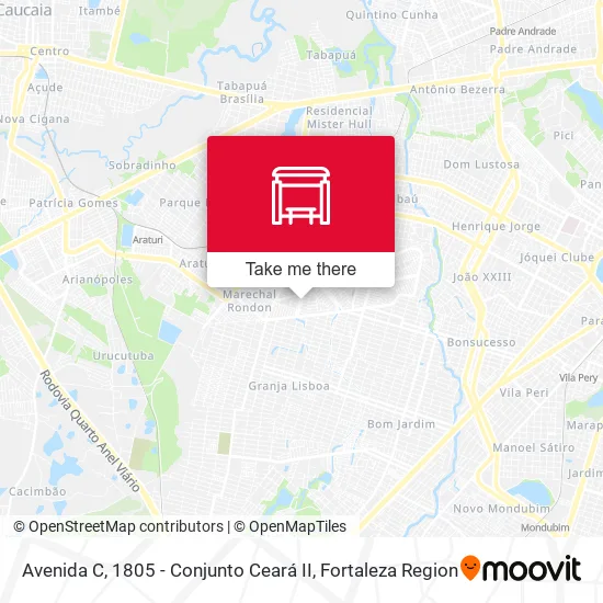 Avenida C, 1805 - Conjunto Ceará II map