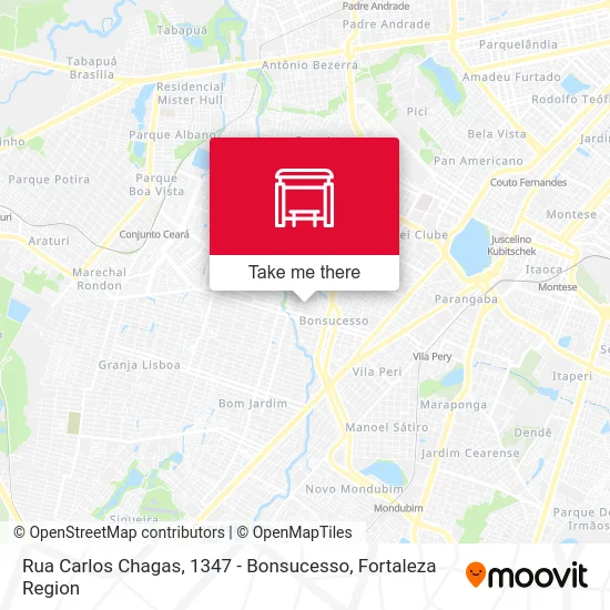 Rua Carlos Chagas, 1347 - Bonsucesso map