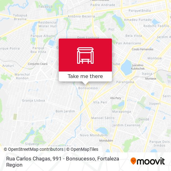Rua Carlos Chagas, 991 - Bonsucesso map