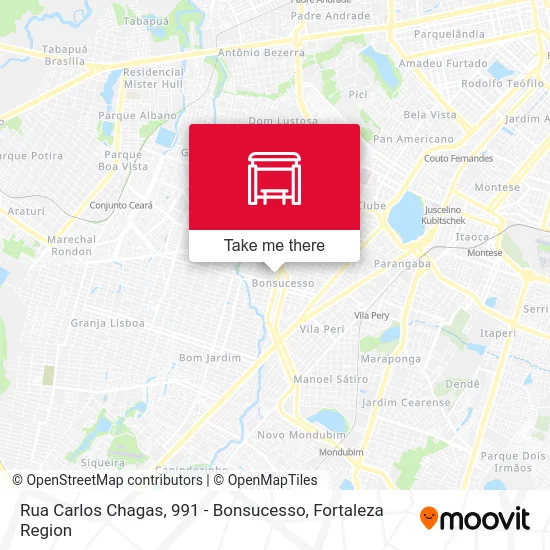 Rua Carlos Chagas, 991 - Bonsucesso map
