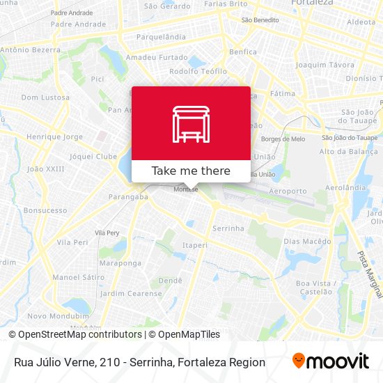 Rua Júlio Verne, 210 - Serrinha map