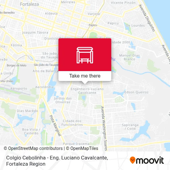 Colgio Cebolinha - Eng. Luciano Cavalcante map