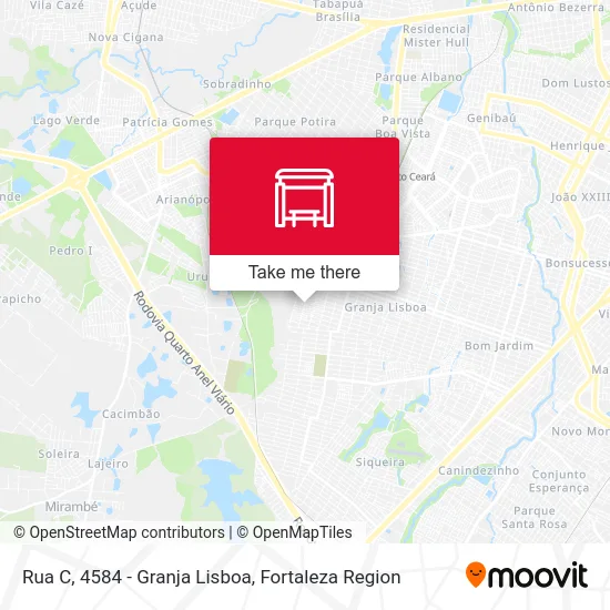 Rua C, 4584 - Granja Lisboa map