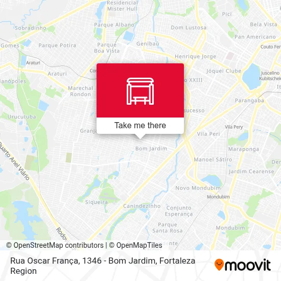 Rua Oscar França, 1346 - Bom Jardim map