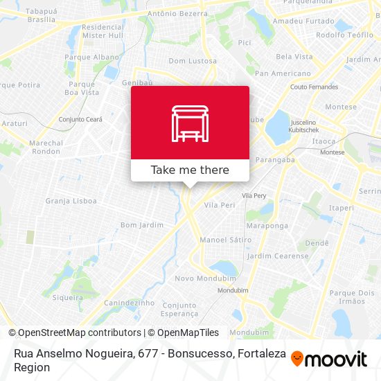 Rua Anselmo Nogueira, 677 - Bonsucesso map