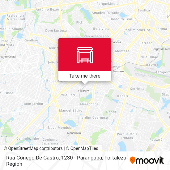 Rua Cônego De Castro, 1230 - Parangaba map