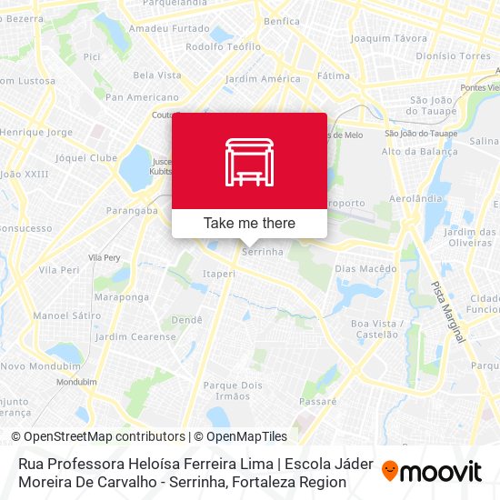 Rua Professora Heloísa Ferreira Lima | Escola Jáder Moreira De Carvalho - Serrinha map