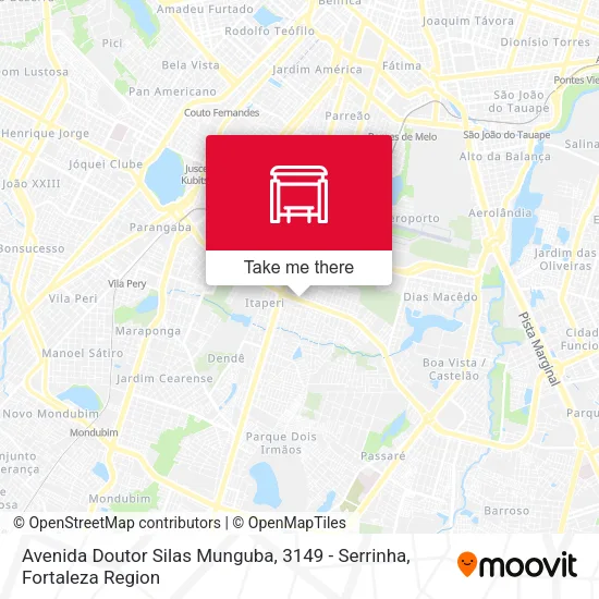 Avenida Doutor Silas Munguba, 3149 - Serrinha map