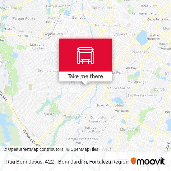 Rua Bom Jesus, 422 - Bom Jardim map