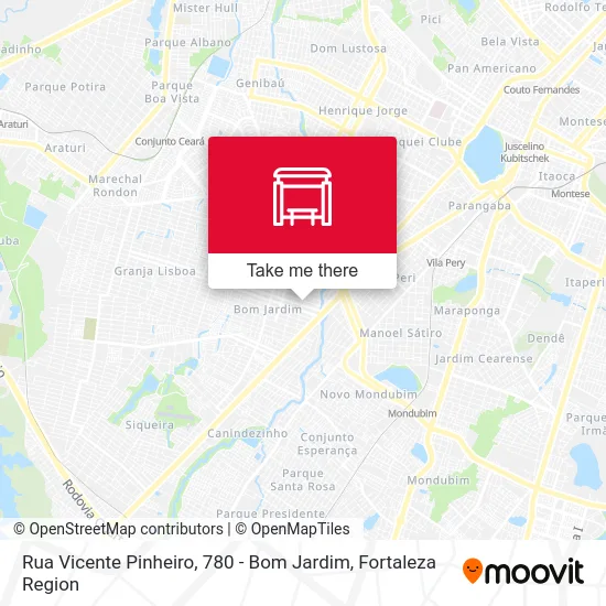 Rua Vicente Pinheiro, 780 - Bom Jardim map