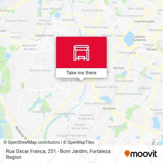 Rua Oscar França, 251 - Bom Jardim map