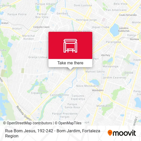 Rua Bom Jesus, 192-242 - Bom Jardim map