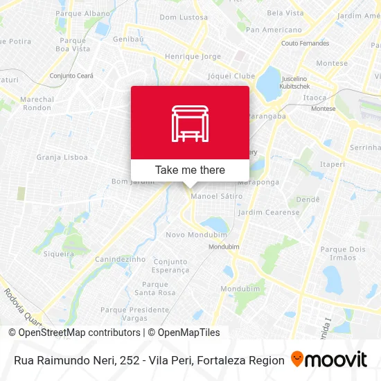 Rua Raimundo Neri, 252 - Vila Peri map