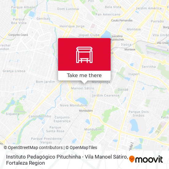 Instituto Pedagógico Pituchinha - Vila Manoel Sátiro map