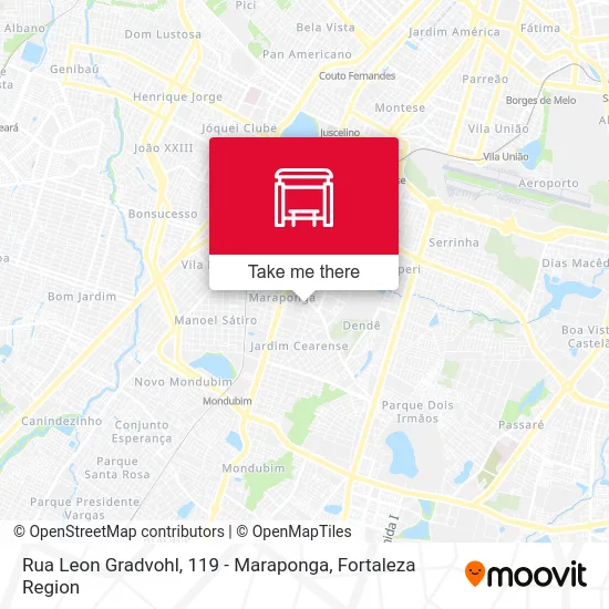 Rua Leon Gradvohl, 119 - Maraponga map