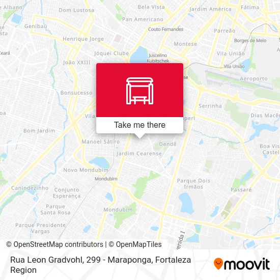 Rua Leon Gradvohl, 299  - Maraponga map