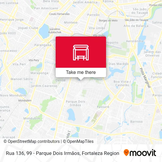 Rua 136, 99 - Parque Dois Irmãos map