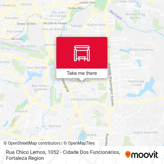 Rua Chico Lemos, 1052 - Cidade Dos Funcionários map
