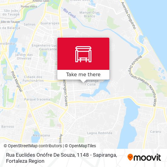 Rua Euclídes Onófre De Souza, 1148 - Sapiranga map