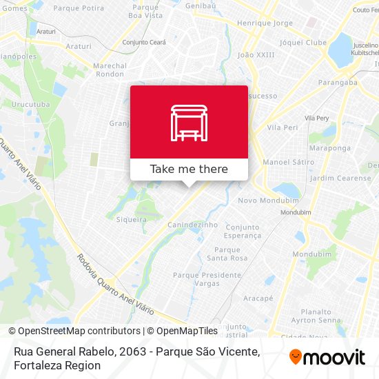 Rua General Rabelo, 2063 - Parque São Vicente map