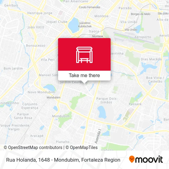 Rua Holanda, 1648 - Mondubim map