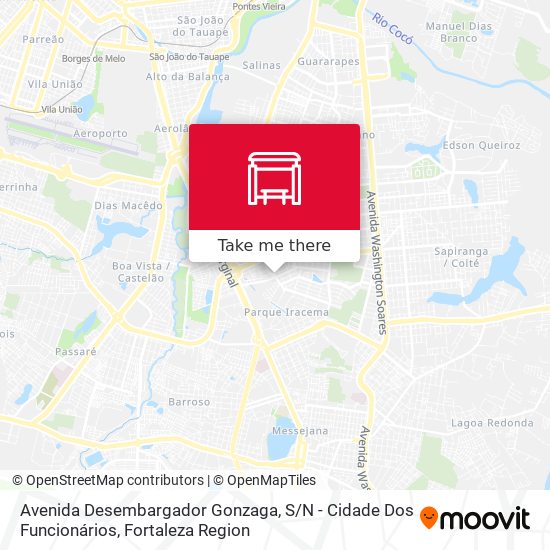 Avenida Desembargador Gonzaga, S / N - Cidade Dos Funcionários map