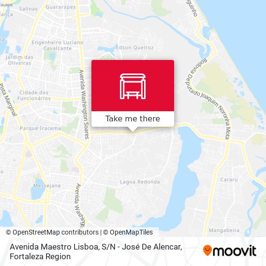 Avenida Maestro Lisboa, S / N - José De Alencar map