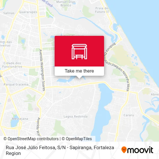 Rua José Júlio Feitosa, S / N - Sapiranga map