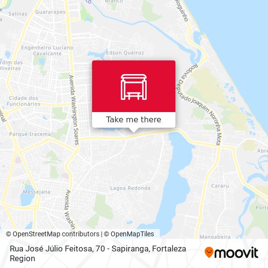 Rua José Júlio Feitosa, 70 - Sapiranga map