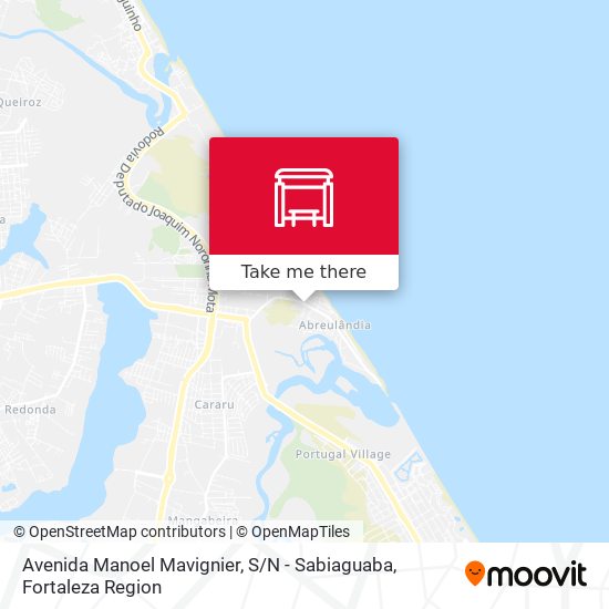 Avenida Manoel Mavignier, S / N - Sabiaguaba map