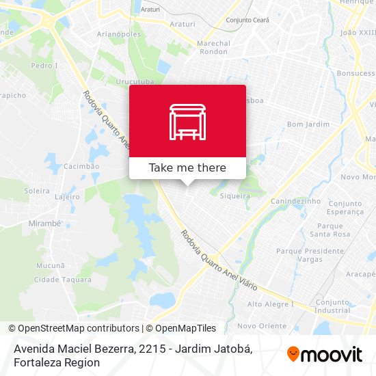 Avenida Maciel Bezerra, 2215 - Jardim Jatobá map